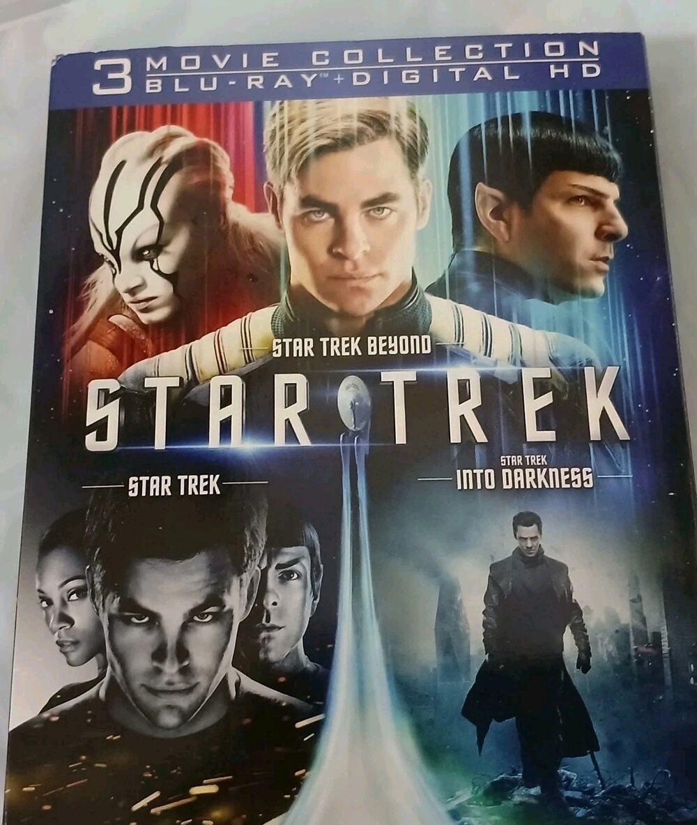 Star Trek Beyond Trilogy (DVD & Blu-Ray ) Beyond/ Star Trek/Into Darkness